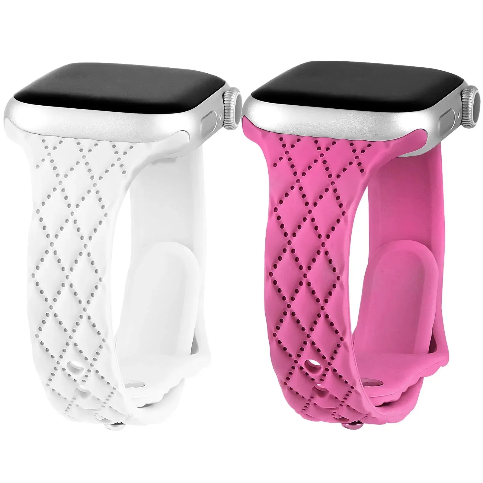Apple Watch Silicone Strap - Slim Engraved Comfort Fit sold by Zulily