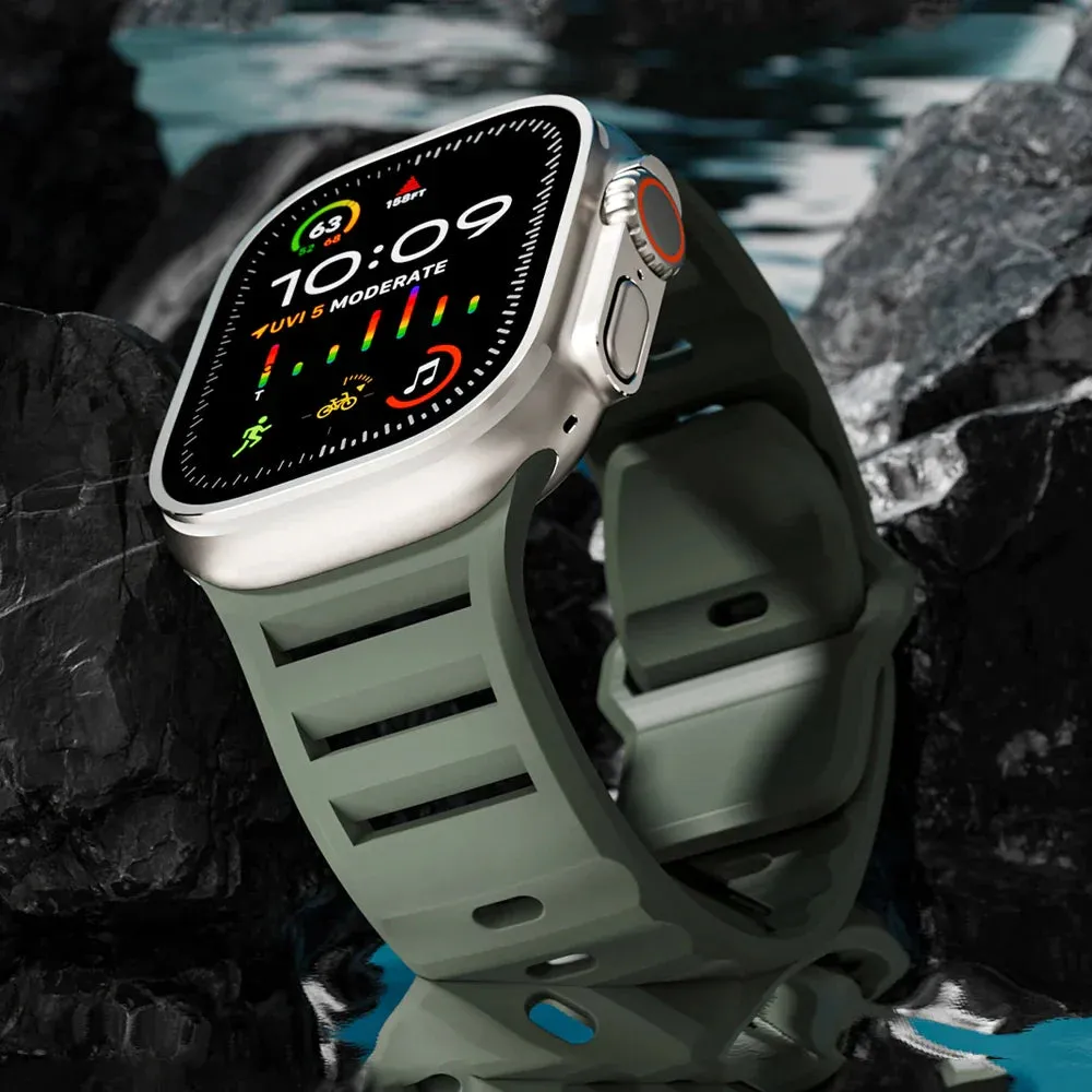 Apple Watch Sport Silicone Strap - Flexible, Waterproof Band sold by Zulily