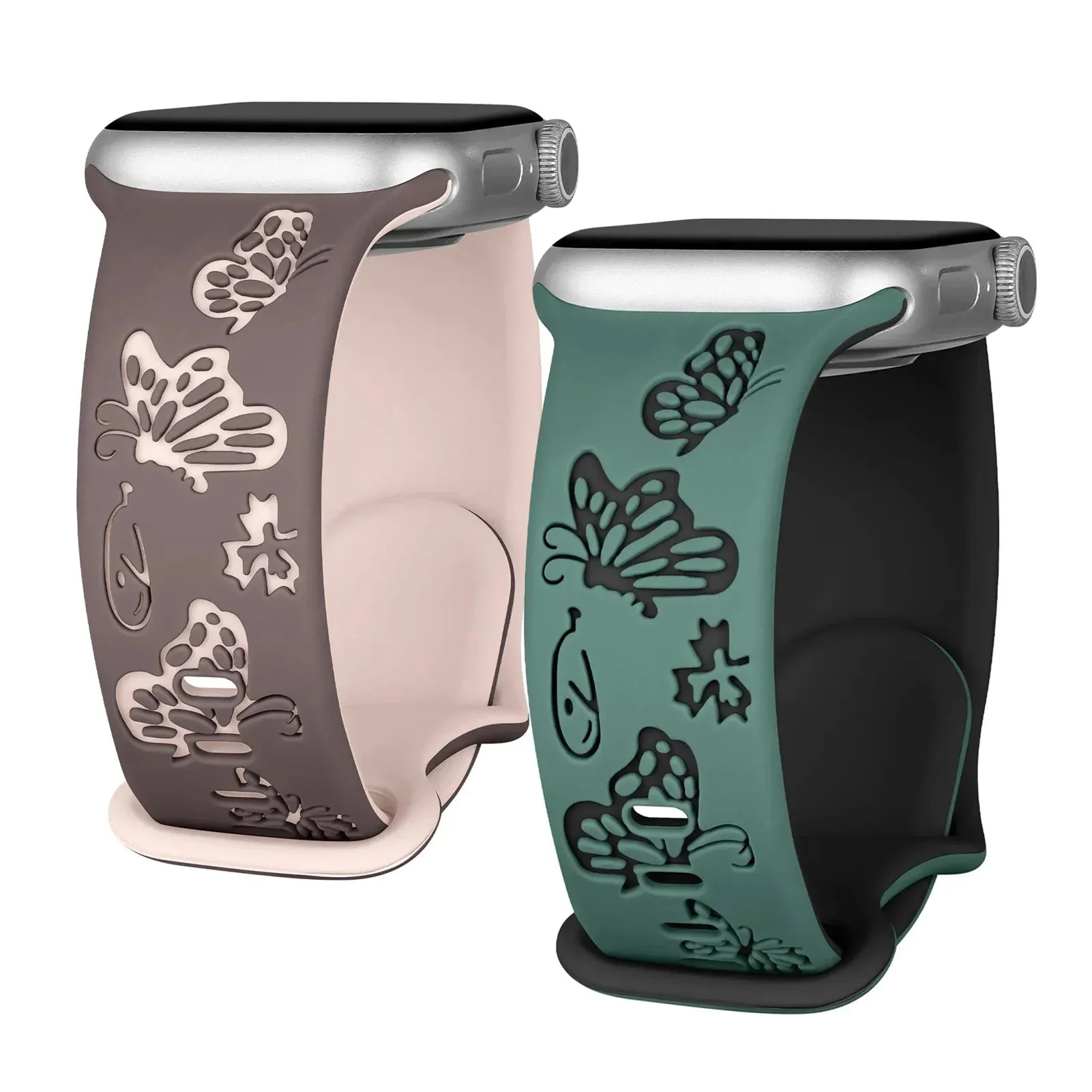 Apple Watch Engraved Silicone Strap - Comfortable Waterproof Band sold by Zulily