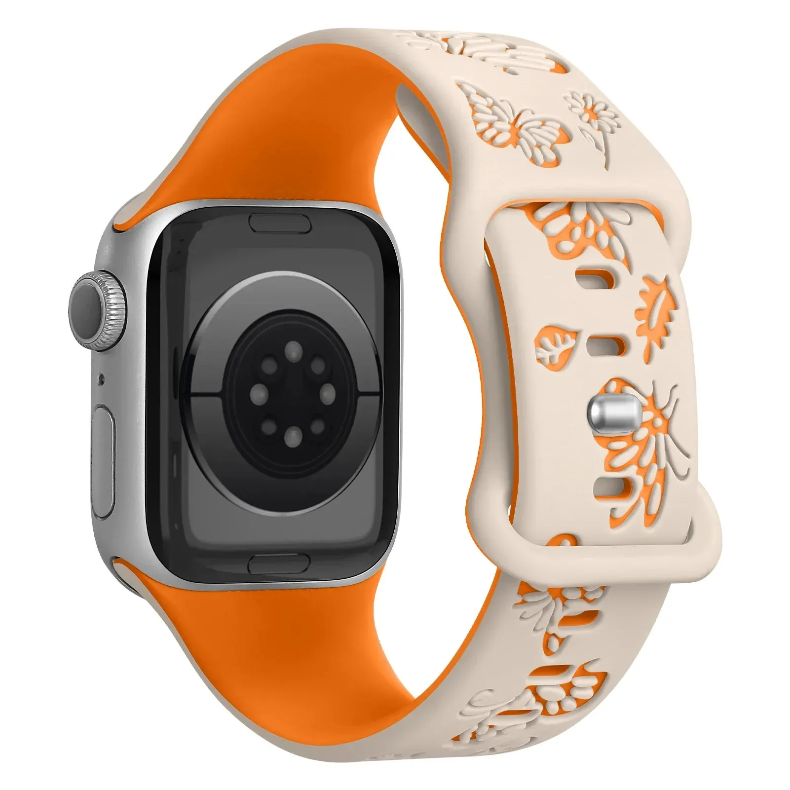 Apple Watch Engraved Silicone Strap - Comfortable Waterproof Band sold by Zulily product image thumbnail 2