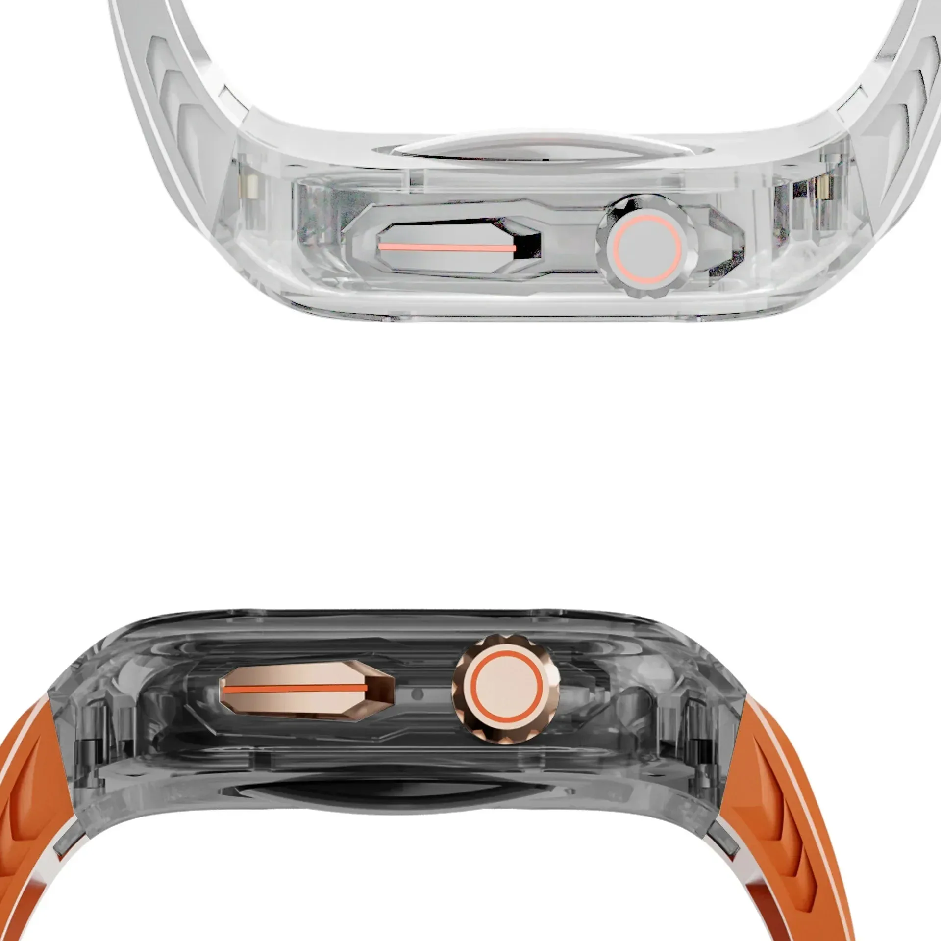 Apple Watch Transparent Rubber Strap and Case Kit - Versatile sold by Zulily product image thumbnail 3