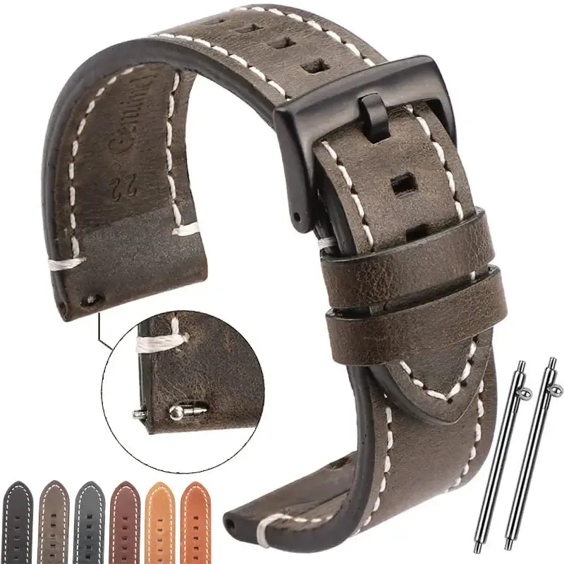 Samsung Galaxy Watch Leather Band - Classic Stylish Design made by Zulily