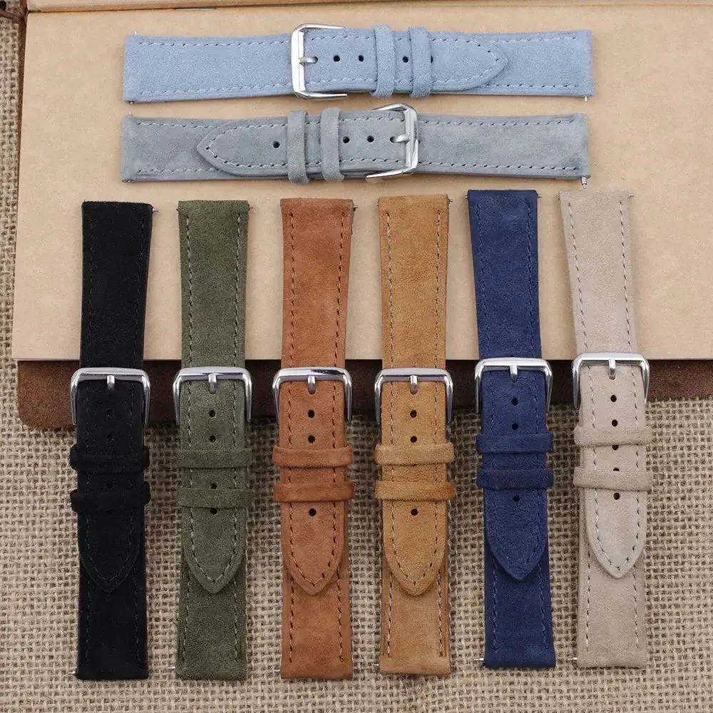 Samsung Galaxy Watch Suede Leather Strap - Stylish Comfort sold by Zulily