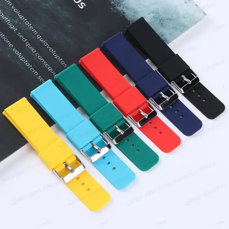 Samsung Galaxy Watch Silicone Strap - Waterproof Design made by Zulily