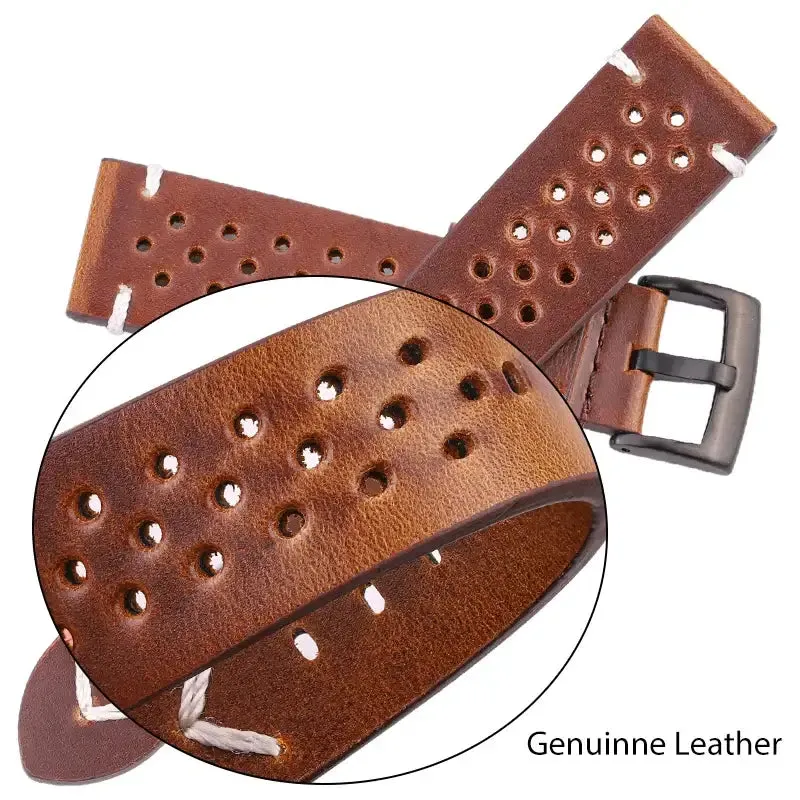 Samsung Galaxy Watch Genuine Breathable Leather Strap sold by Zulily product image thumbnail 3