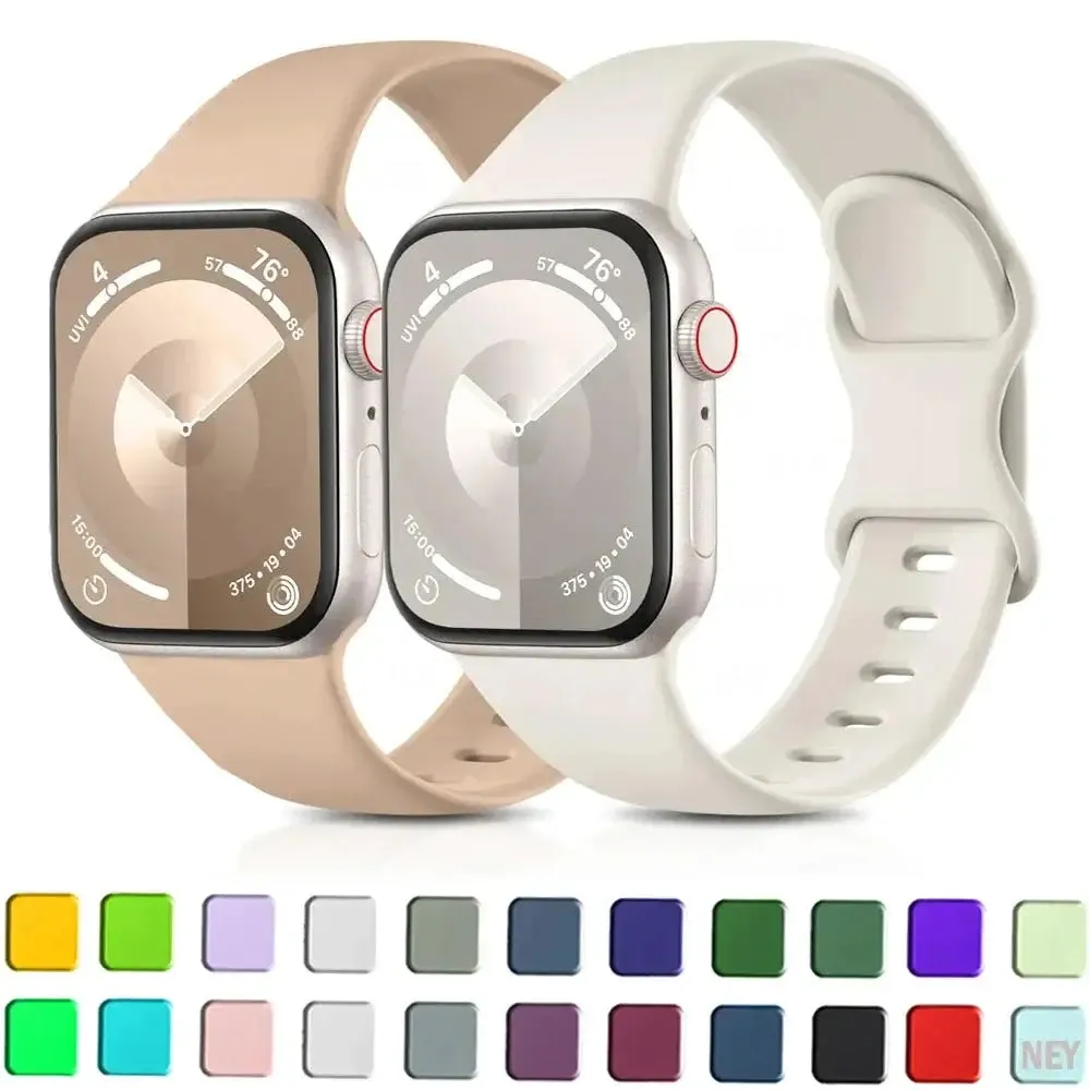 Apple Watch Silicone Band - Soft Waterproof Flexible Strap sold by Zulily