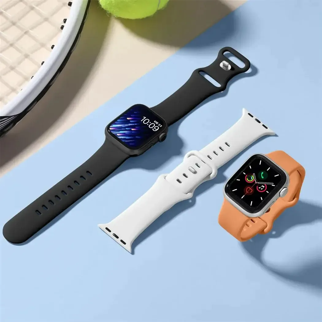 Apple Watch Silicone Band - Soft Waterproof Flexible Strap sold by Zulily product image thumbnail 2