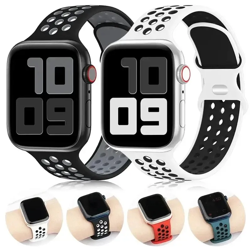 Apple Watch Silicone Band - Soft Breathable Design made by Zulily