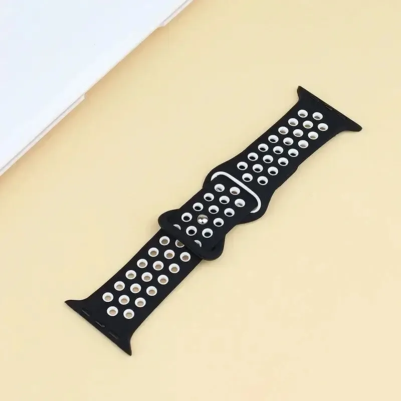 Apple Watch Silicone Band - Soft Breathable Design sold by Zulily product image thumbnail 5