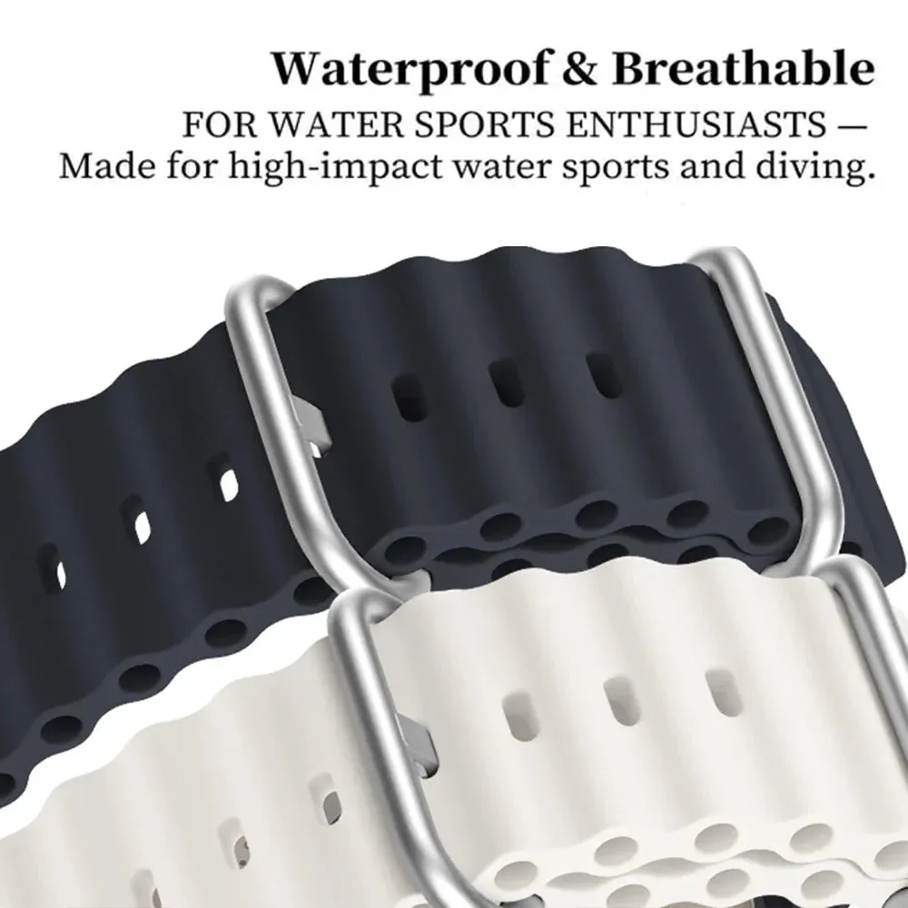 Apple Watch Silicone Strap - Soft Waterproof and Breathable sold by Zulily product image thumbnail 3