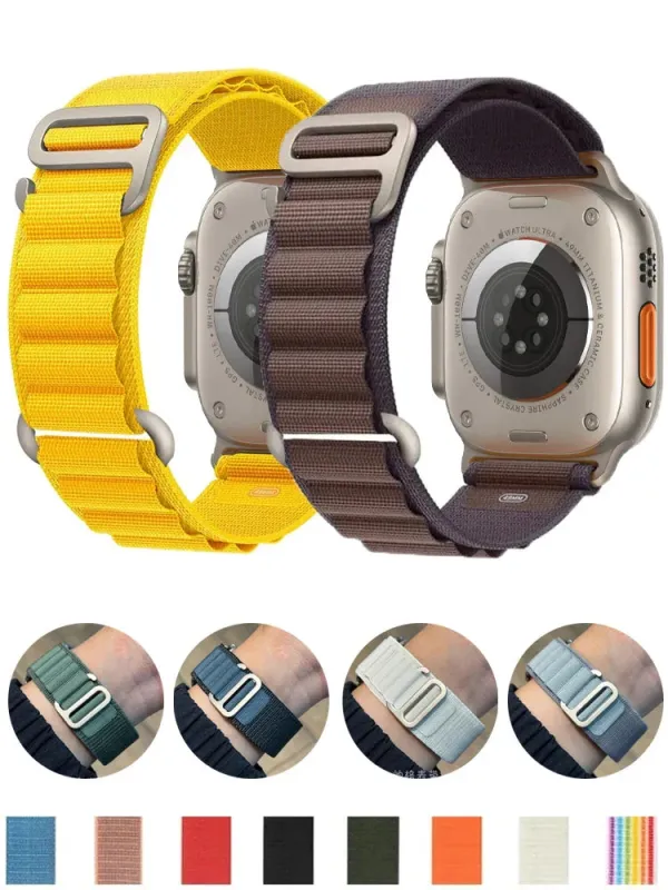 Apple Watch Nylon Strap - Rugged Alpine Loop made by Zulily