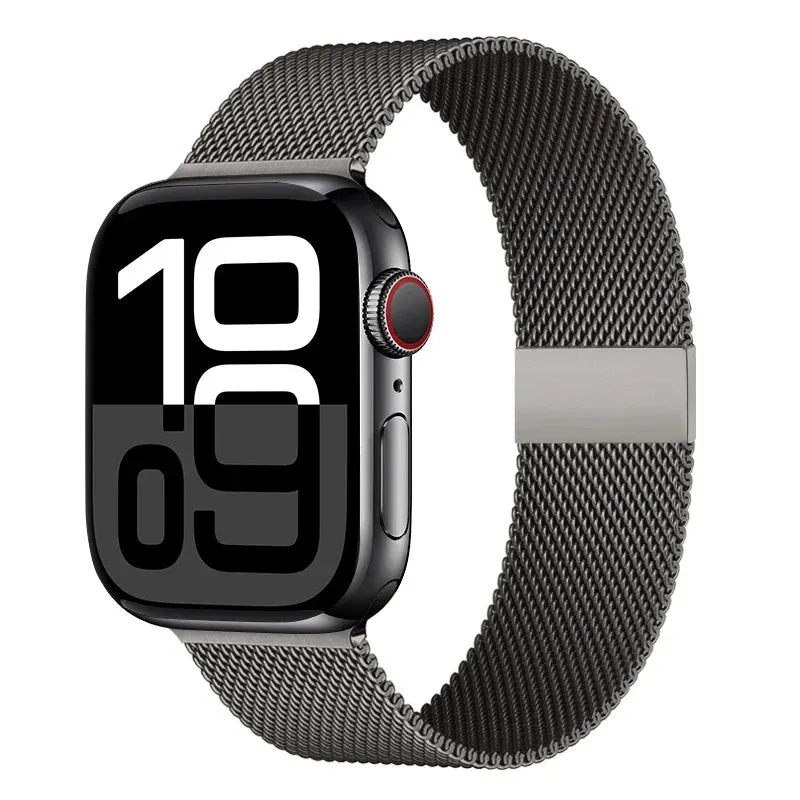 Apple Watch Milanese Loop Band - Premium Stainless Steel, Sleek sold by Zulily product image thumbnail 5
