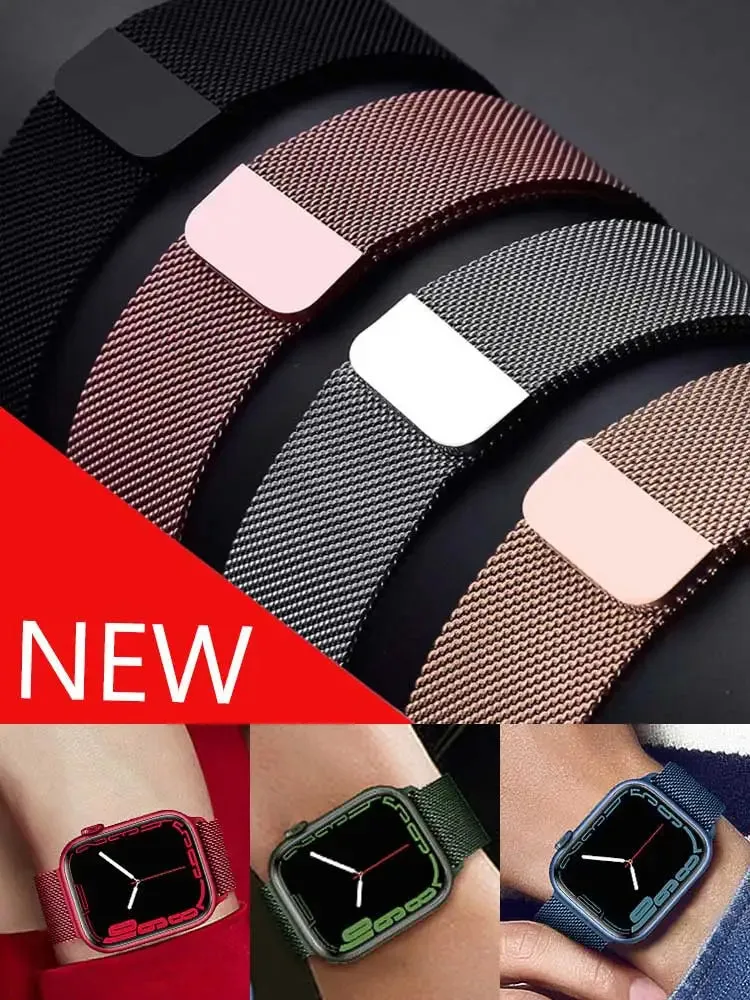 Apple Watch Milanese Loop Band - Premium Stainless Steel, Sleek sold by Zulily product image thumbnail 2