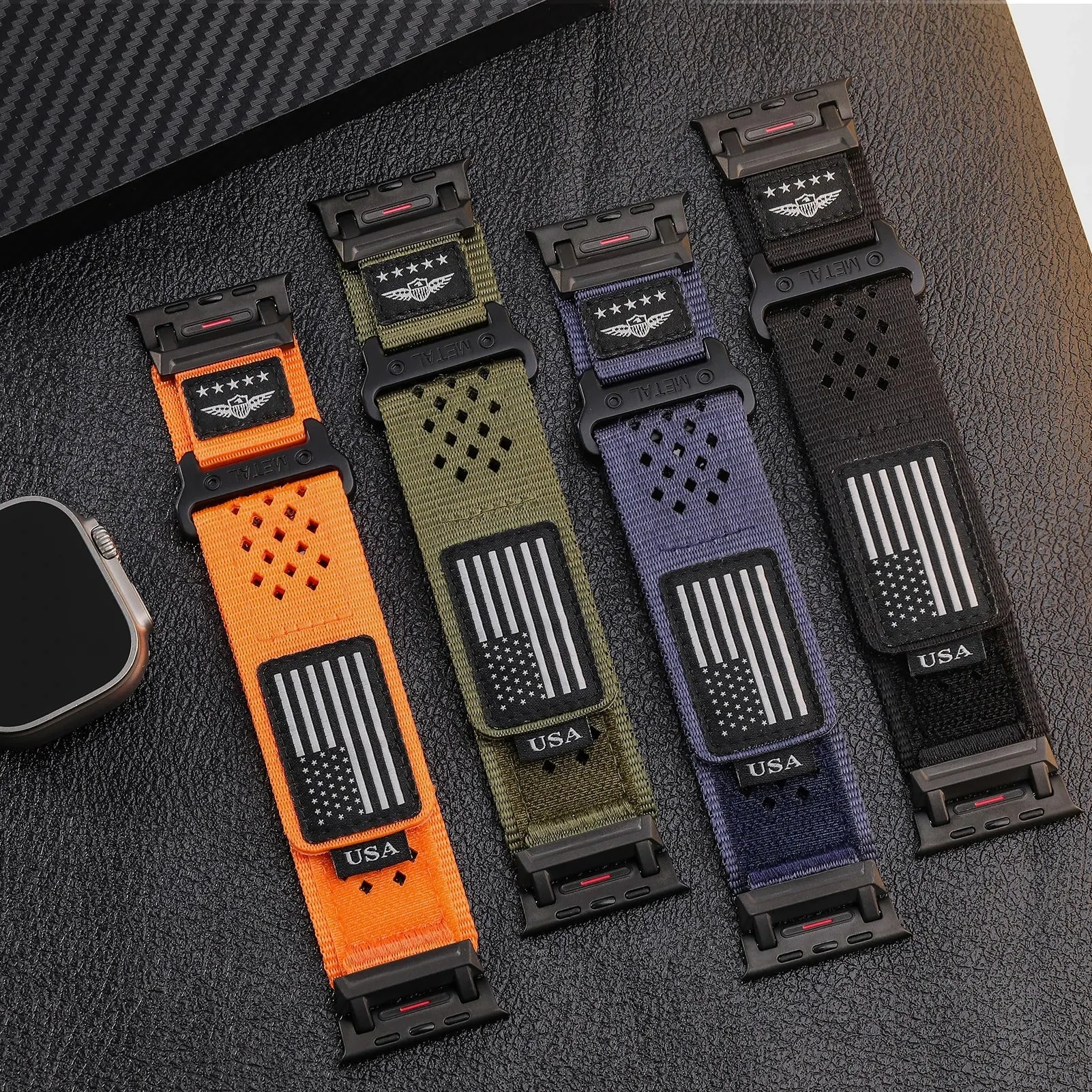 Apple Watch Nylon Band - Sport Loop - Breathable and Durable sold by Zulily product image thumbnail 4