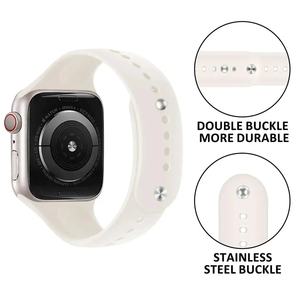 Apple Watch Silicone Strap - Soft Waterproof Comfortable sold by Zulily product image thumbnail 2
