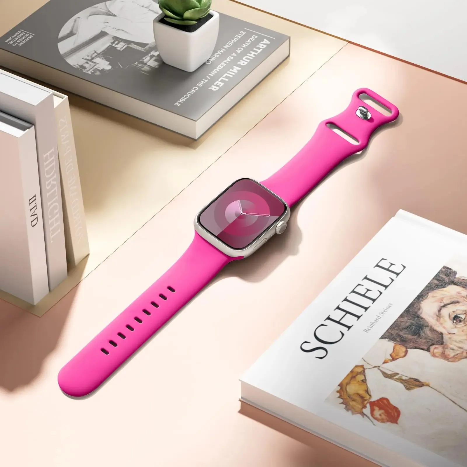 Apple Watch Silicone Strap - Soft Flexible Waterproof Band sold by Zulily product image thumbnail 2