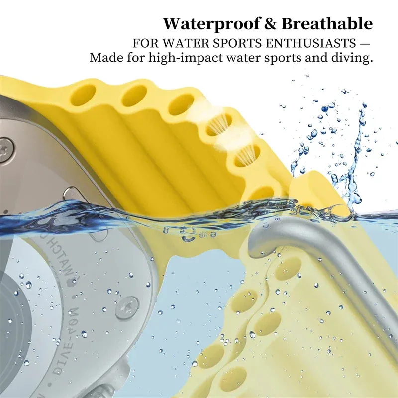 Apple Watch Silicone Strap - Waterproof and Breathable Band sold by Zulily product image thumbnail 3