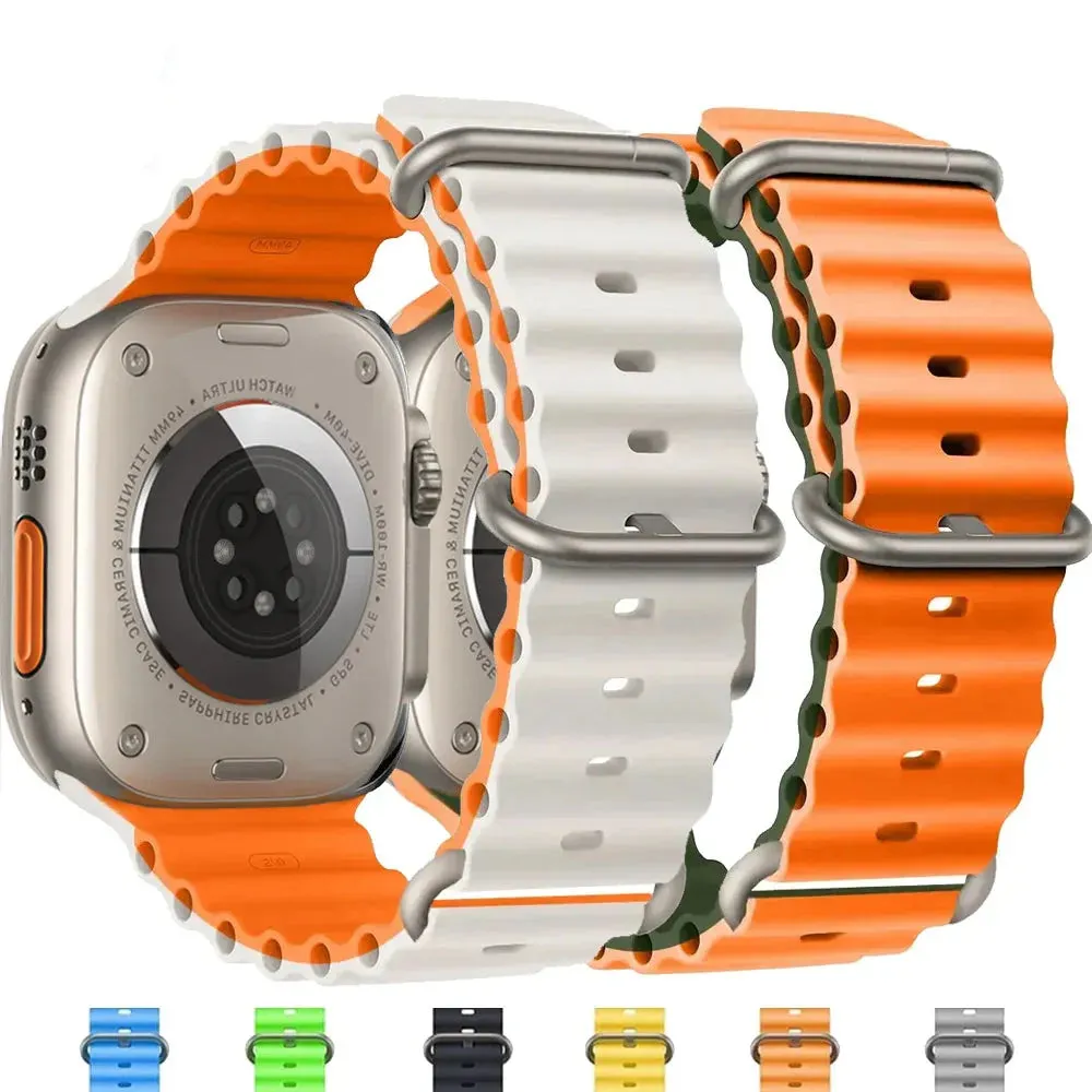 Apple Watch Silicone Strap - Waterproof and Breathable Band sold by Zulily
