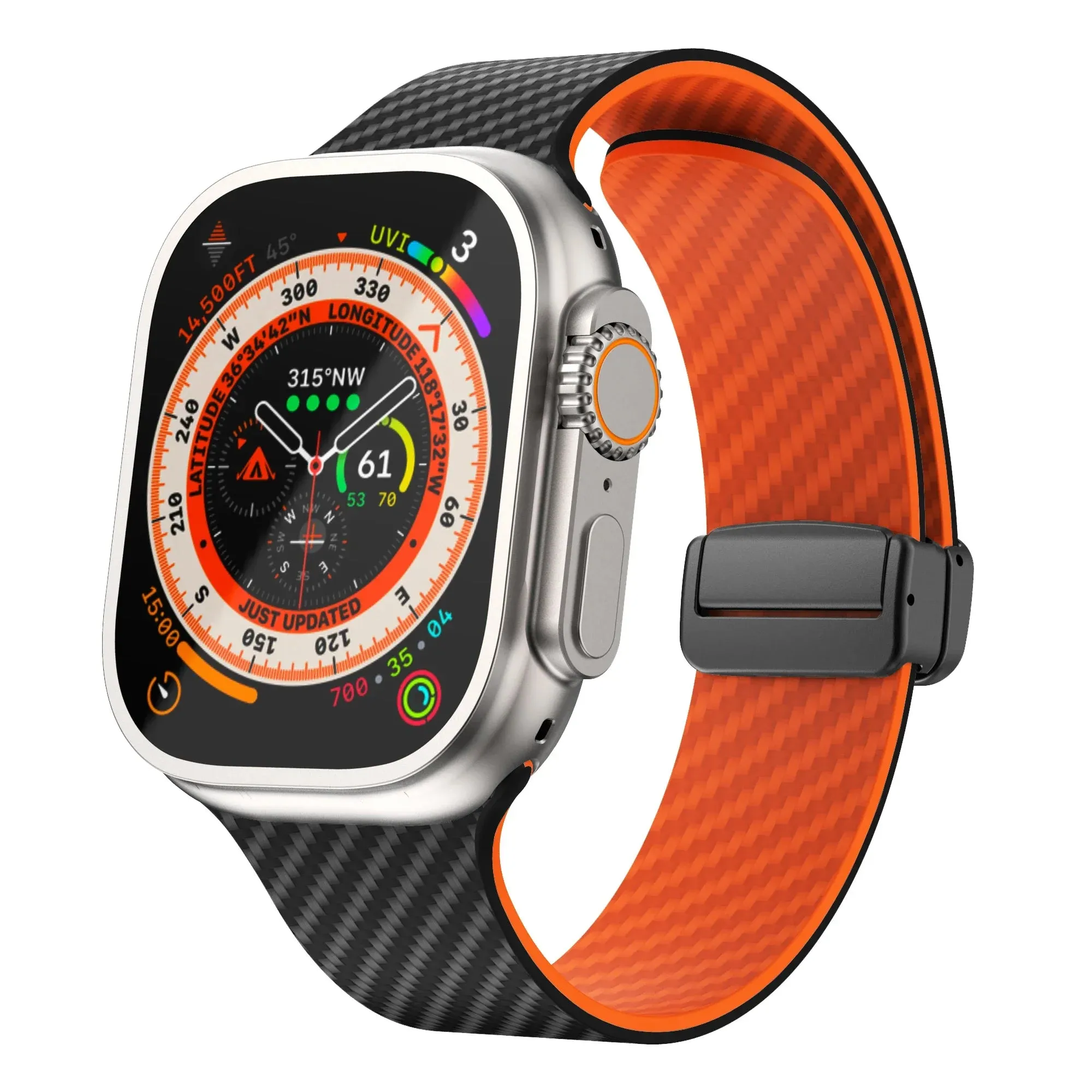 Apple Watch Silicone Strap - Magnetic Buckle, Durable Design sold by Zulily product image thumbnail 2