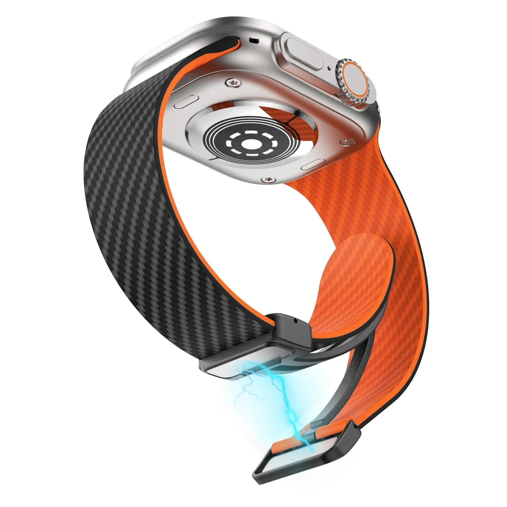 Apple Watch Silicone Strap - Magnetic Buckle, Durable Design sold by Zulily product image thumbnail 3