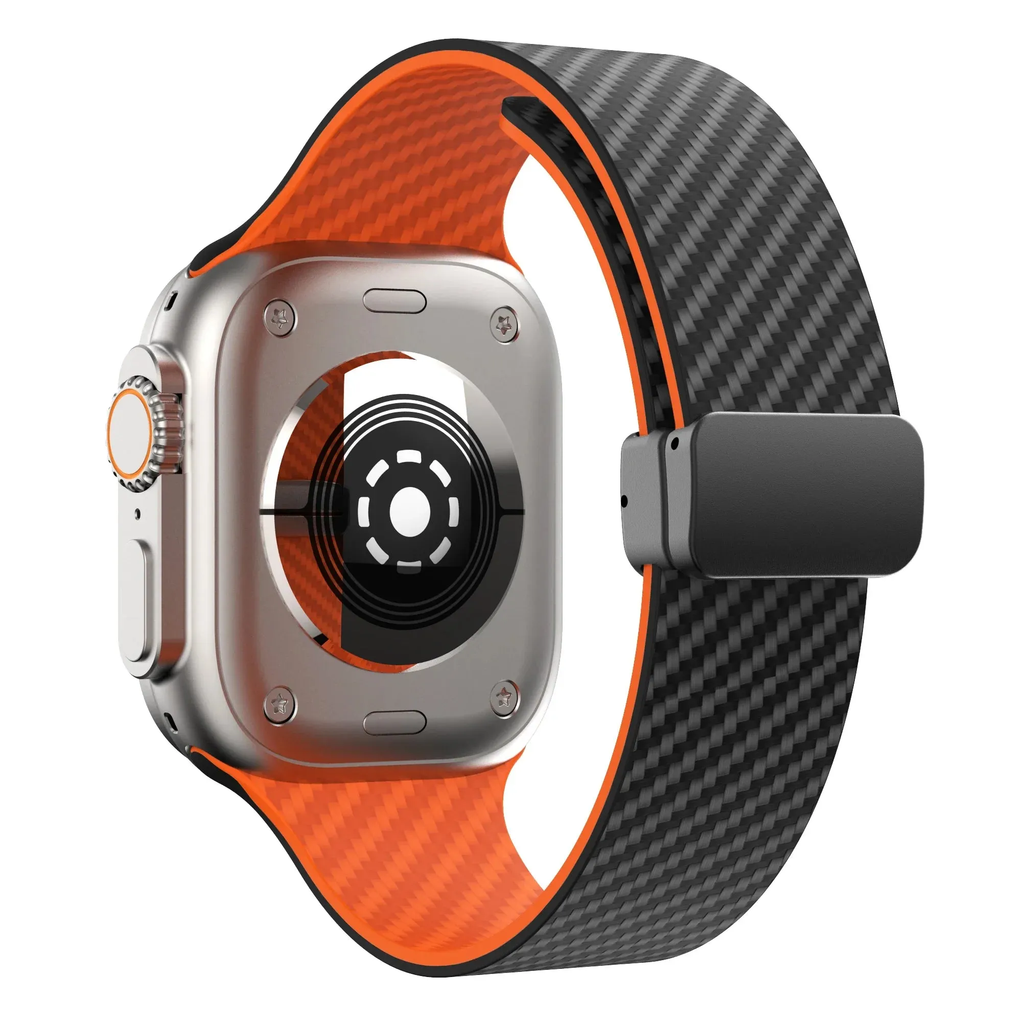 Apple Watch Silicone Strap - Magnetic Buckle, Durable Design sold by Zulily