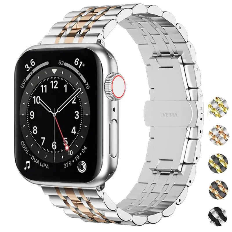 Apple Watch Stainless Steel Band - Elegant, Durable Design sold by Zulily