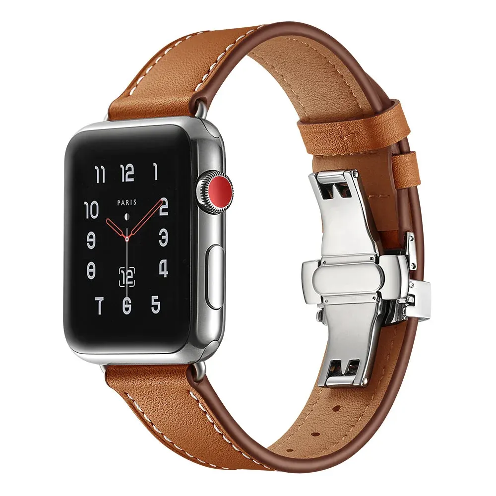 Apple Watch Leather Strap - Classic, Stylish, Comfortable sold by Zulily product image thumbnail 3