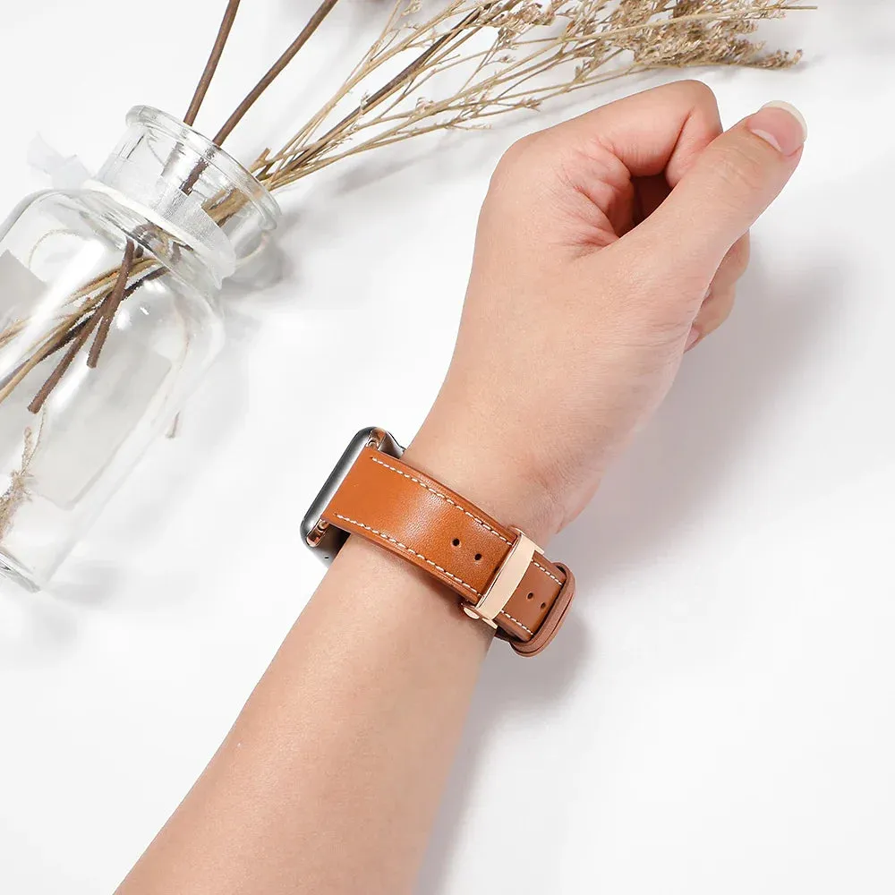 Apple Watch Leather Strap - Classic, Stylish, Comfortable sold by Zulily