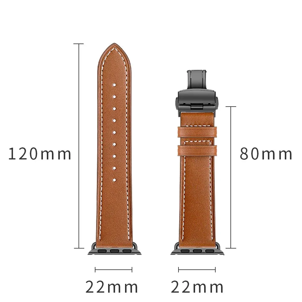 Apple Watch Leather Strap - Classic, Stylish, Comfortable sold by Zulily product image thumbnail 5