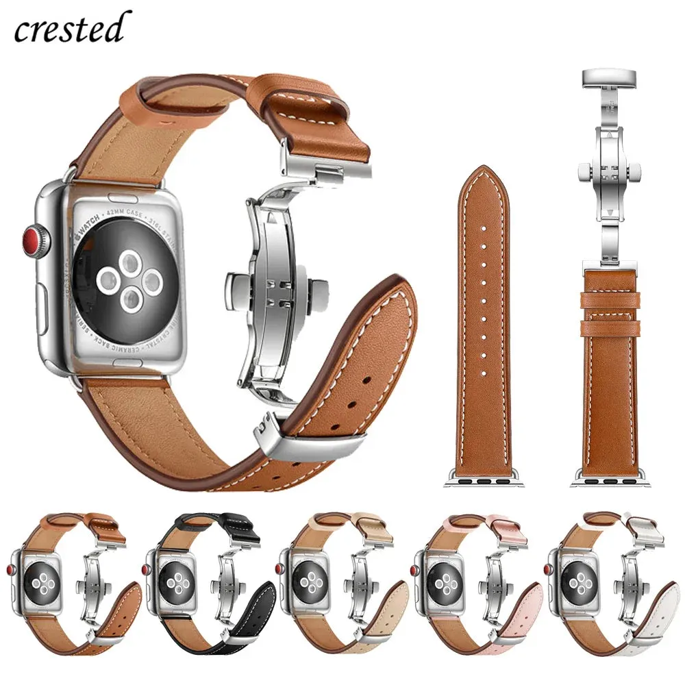 Apple Watch Leather Strap - Classic, Stylish, Comfortable sold by Zulily product image thumbnail 2