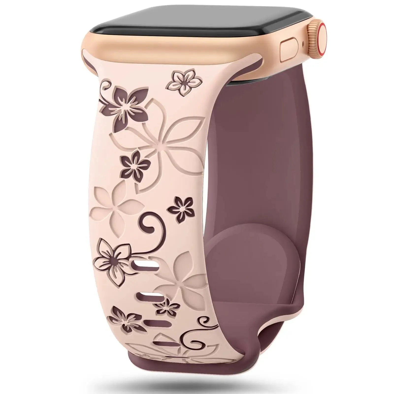 Apple Watch Silicone Strap - Floral Designs sold by Zulily product image thumbnail 4