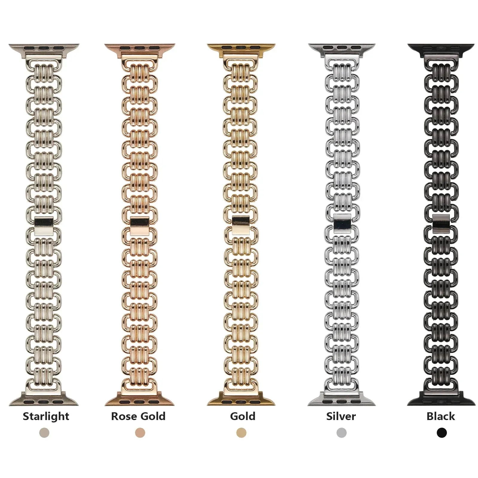 Apple Watch Metal Band - Luxury Chain Strap - Sleek Design sold by Zulily product image thumbnail 4