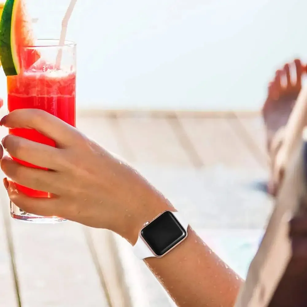 Apple Watch Silicone Band - Soft, Comfortable, Versatile sold by Zulily product image thumbnail 3