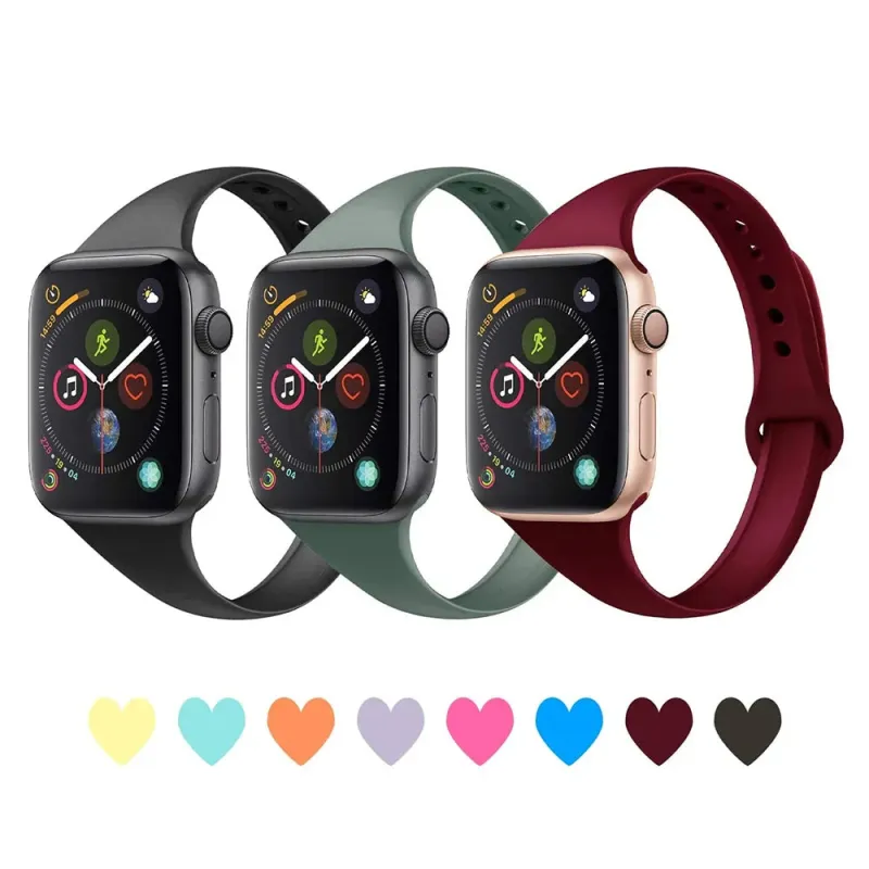 Apple Watch Silicone Band - Soft, Comfortable, Versatile made by Zulily