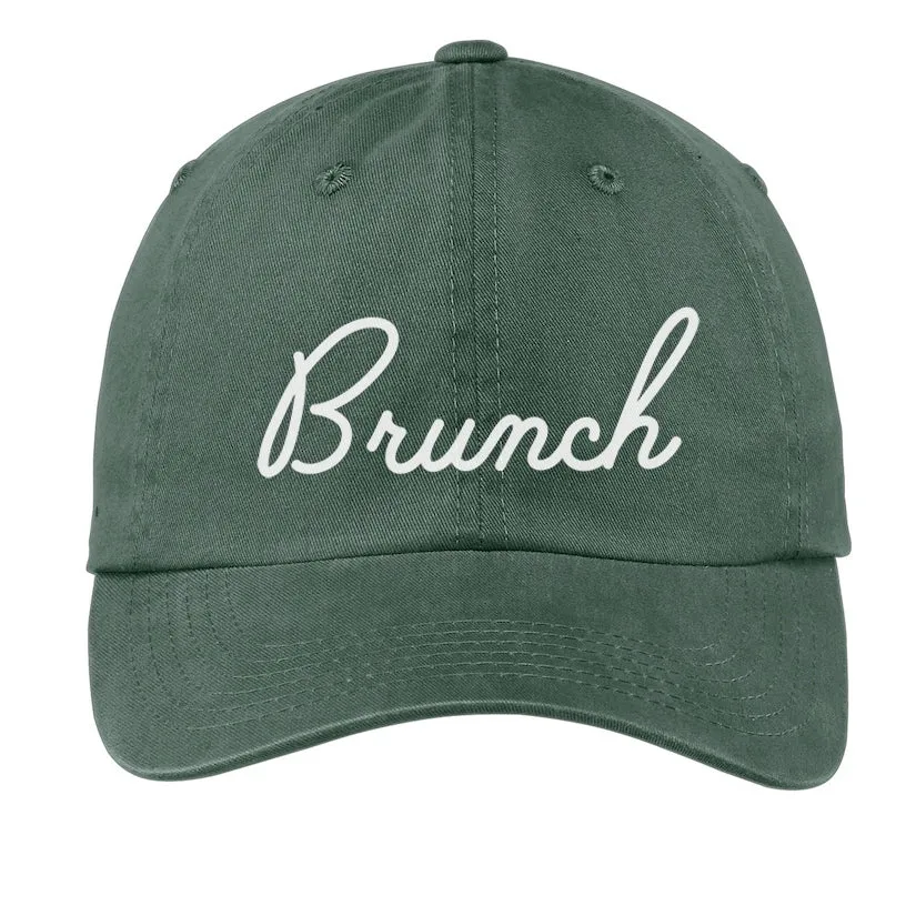 Brunch Cursive Baseball Cap sold by Zulily product image thumbnail 5