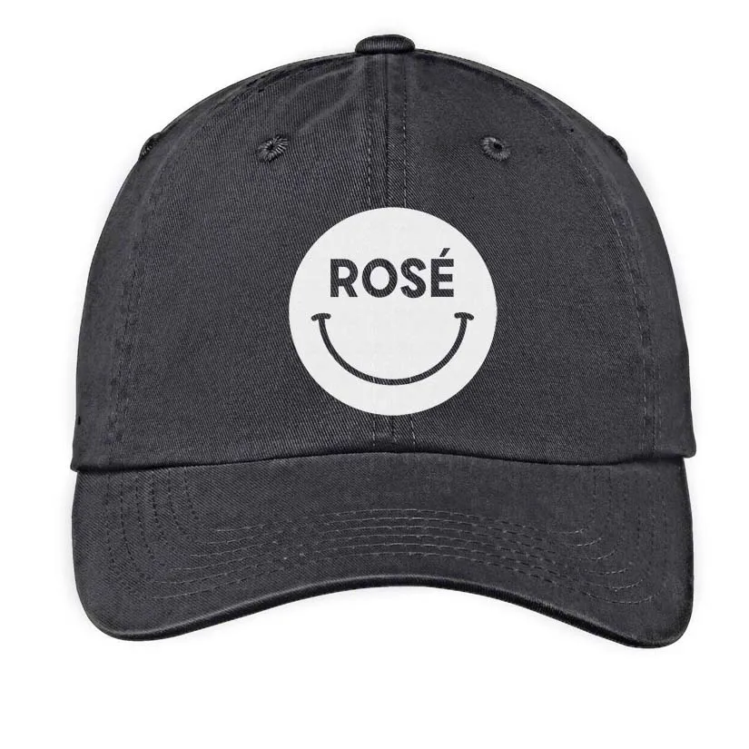 Rosé Smile Baseball Cap sold by Zulily product image thumbnail 3