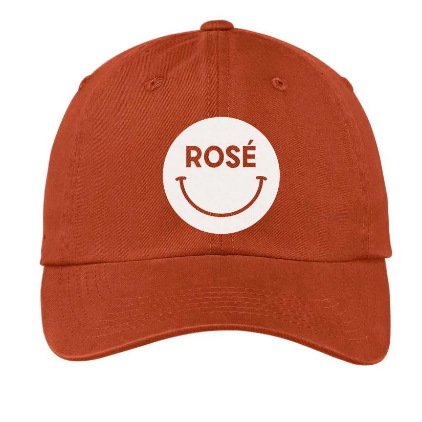 Rosé Smile Baseball Cap sold by Zulily product image thumbnail 5