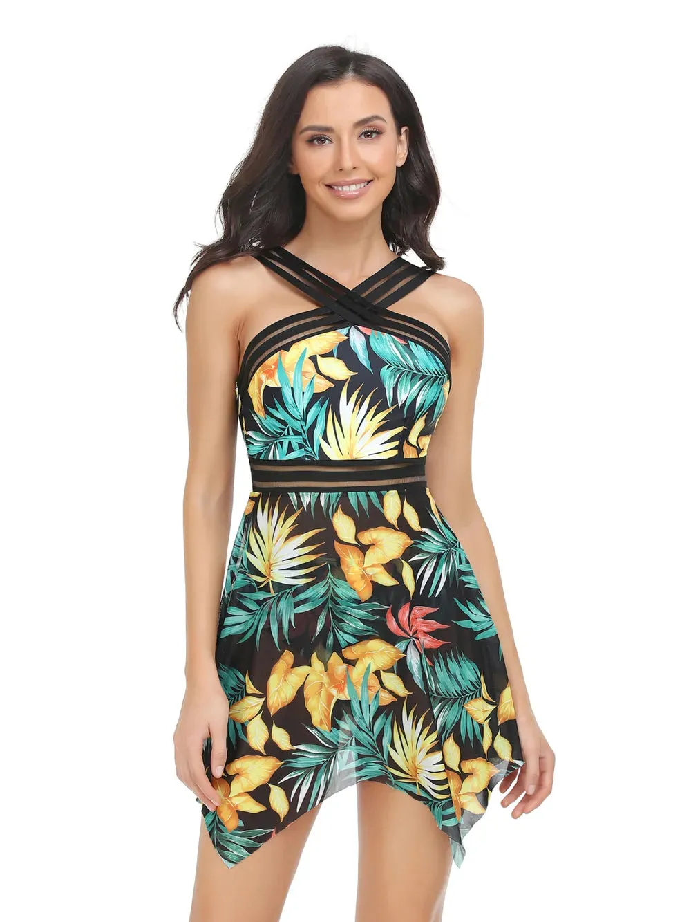 Cutout Printed Two-Piece Swim Set sold by Zulily product image thumbnail 4