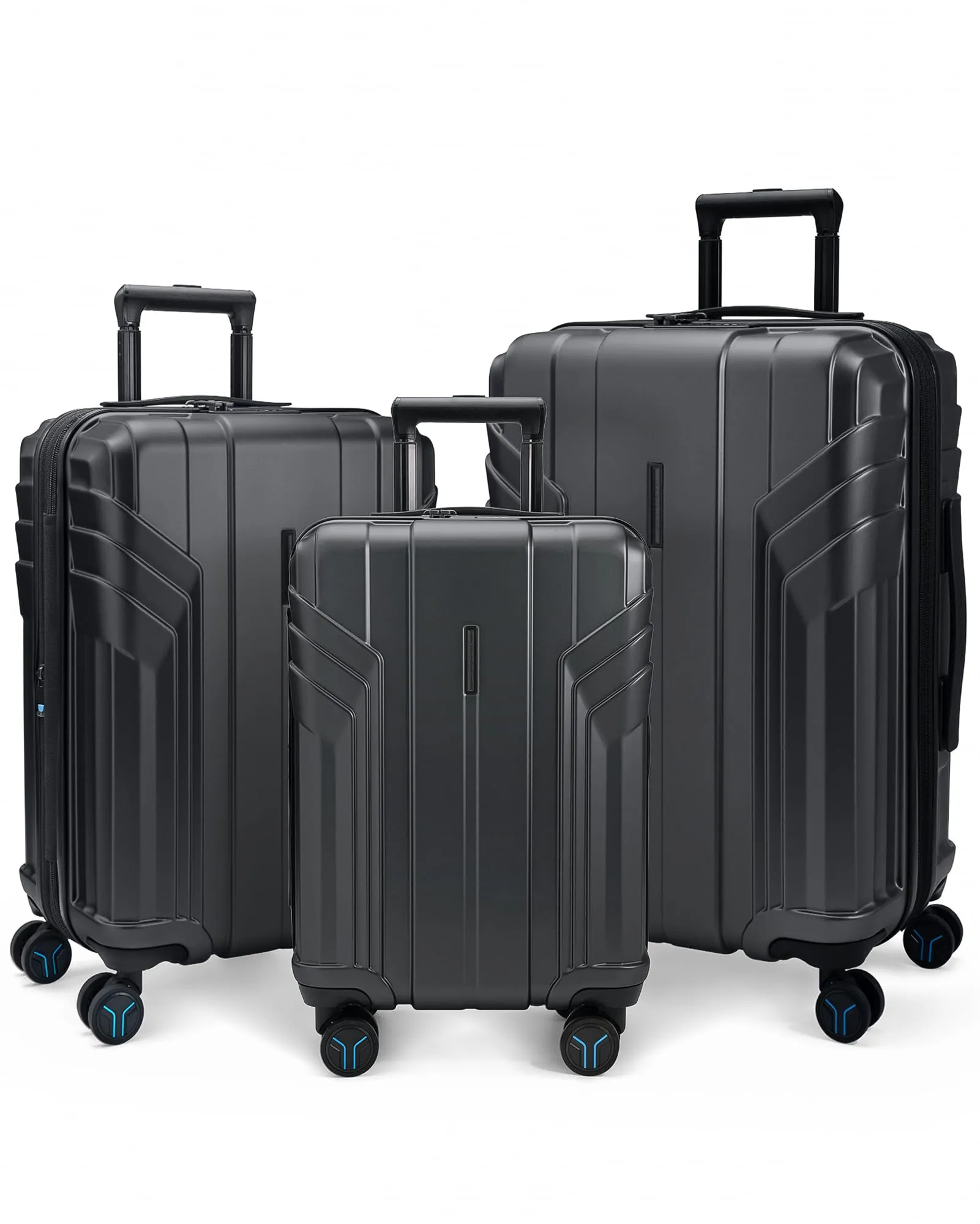 BAGSMART 3-Piece Spinner Luggage Set with TSA Lock sold by Zulily