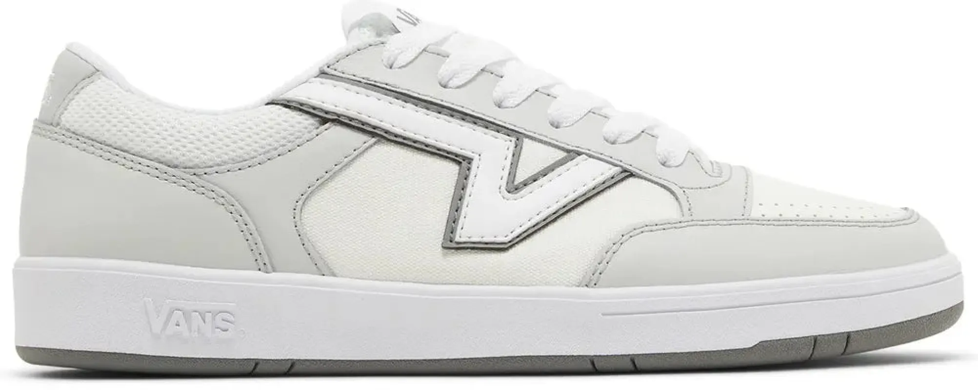 [vn0a7tnlbgf] Mens Vans Lowland Cc - Grey/white/grey made by Vans