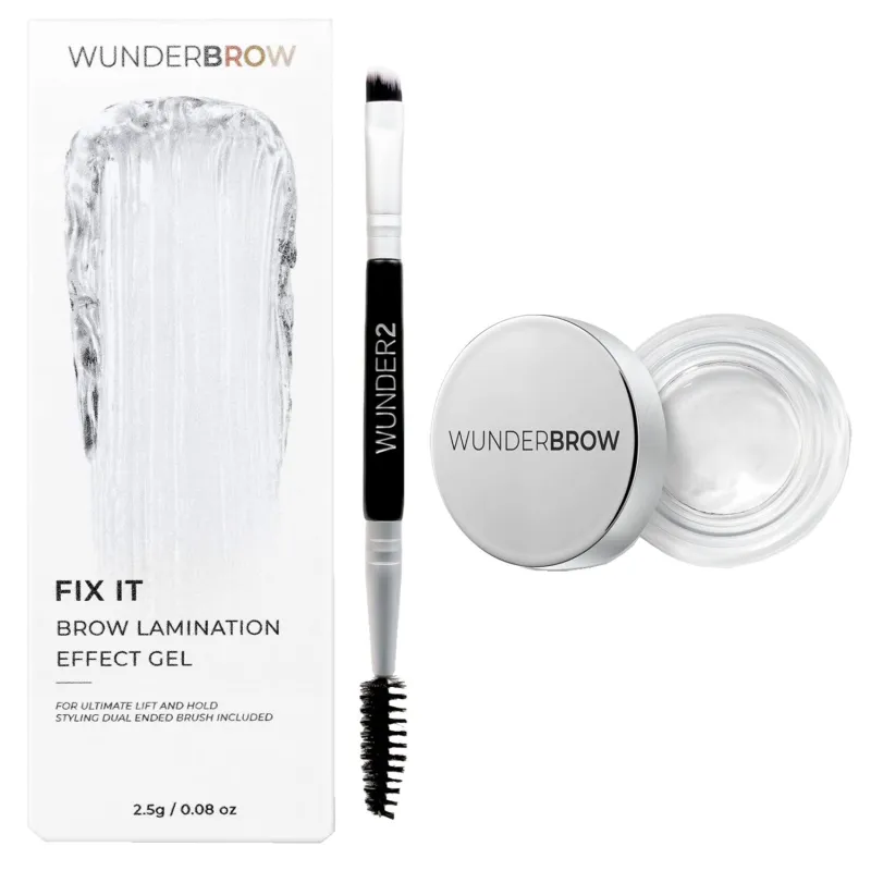 Wunderbrow Fix It Brow Lamination Effect Gel Clear made by Wunderbrow