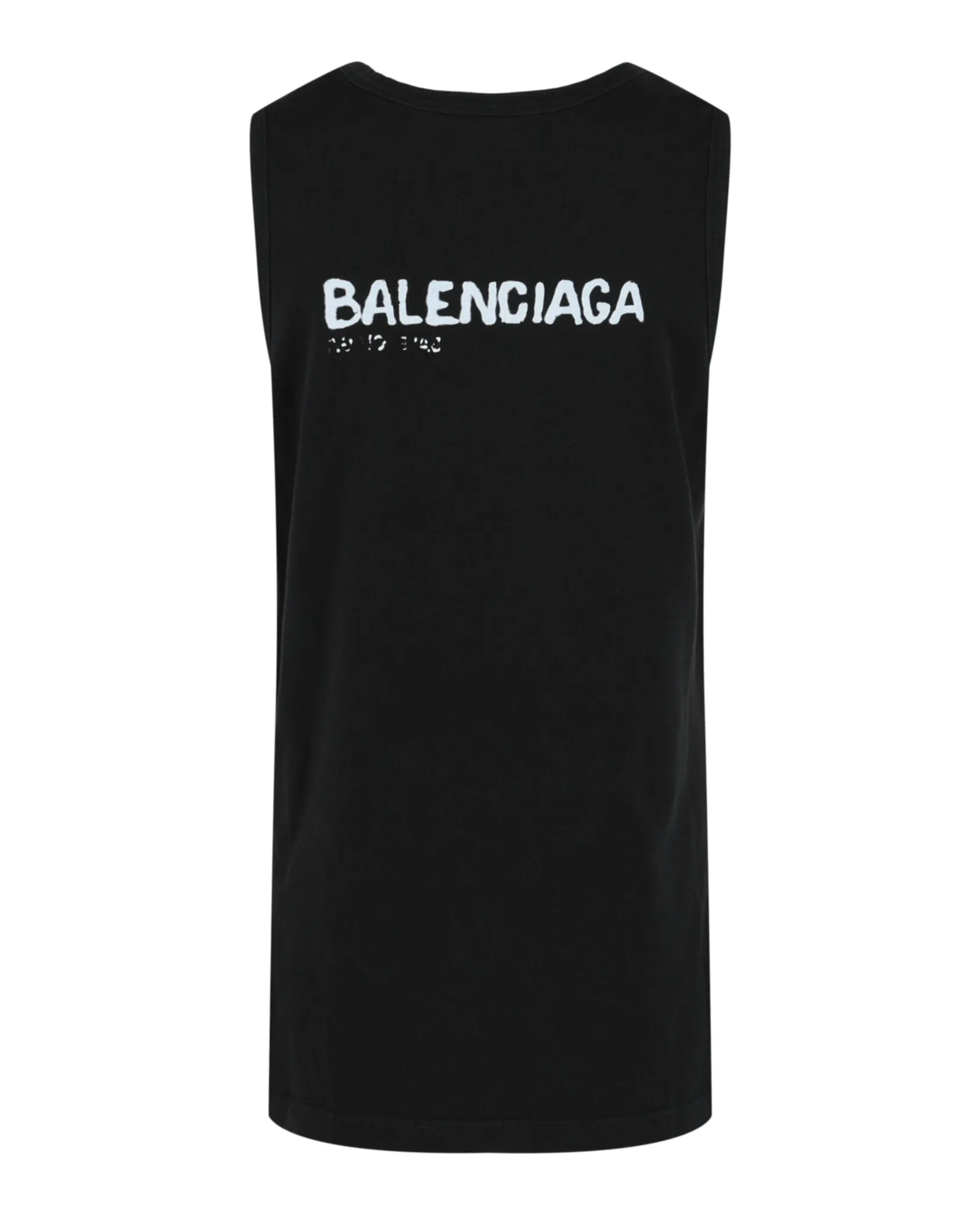 Balenciaga Logo Print Cotton Tank sold by Zulily product image thumbnail 2