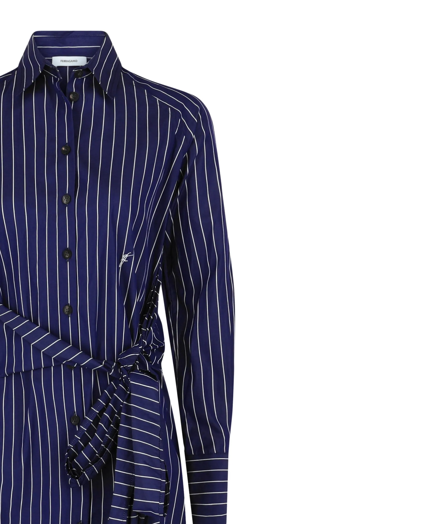 Ferragamo Pinstriped Shirt Dress sold by Zulily product image thumbnail 3