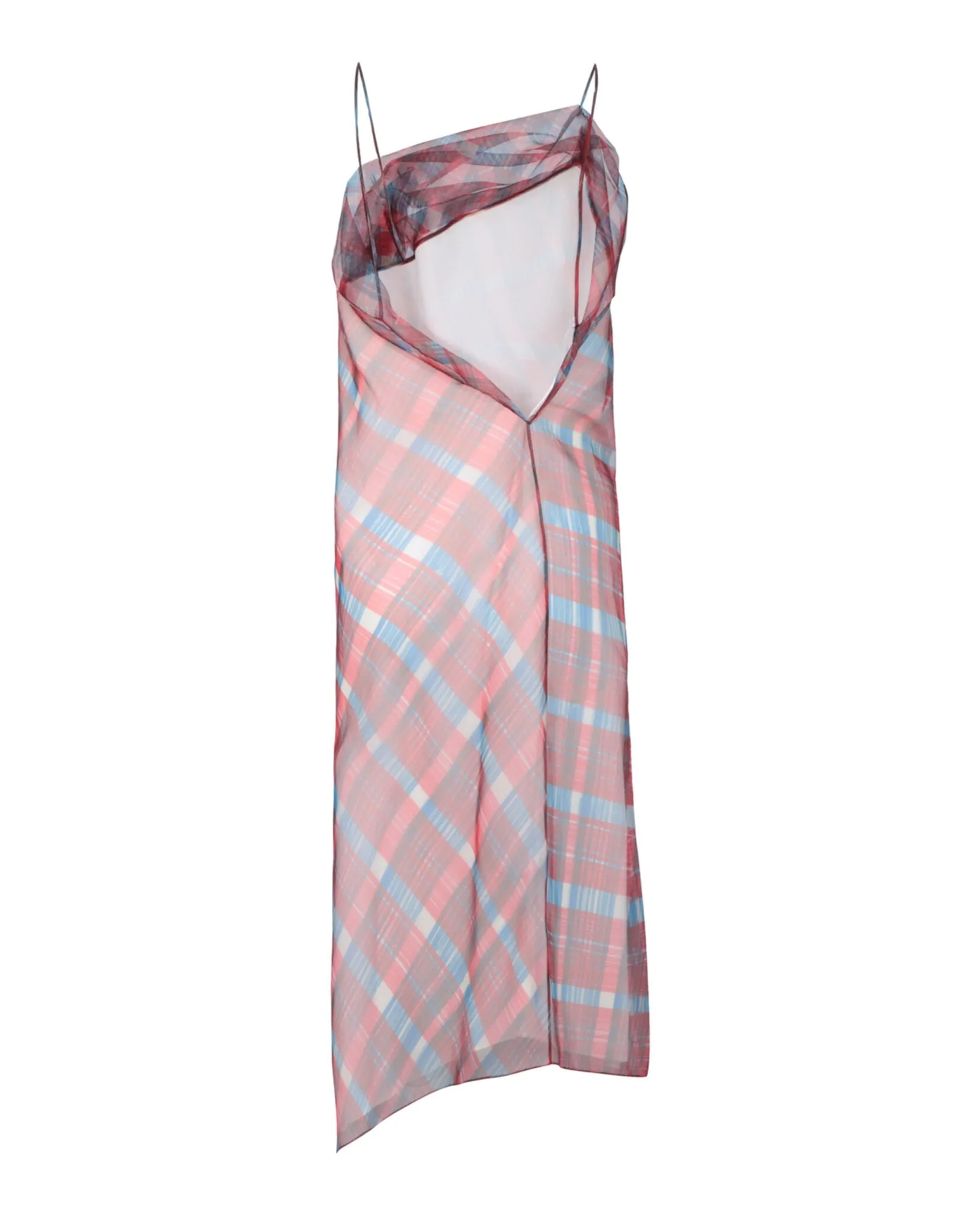 Ferragamo Plaid Asymmetrical Dress sold by Zulily product image thumbnail 2