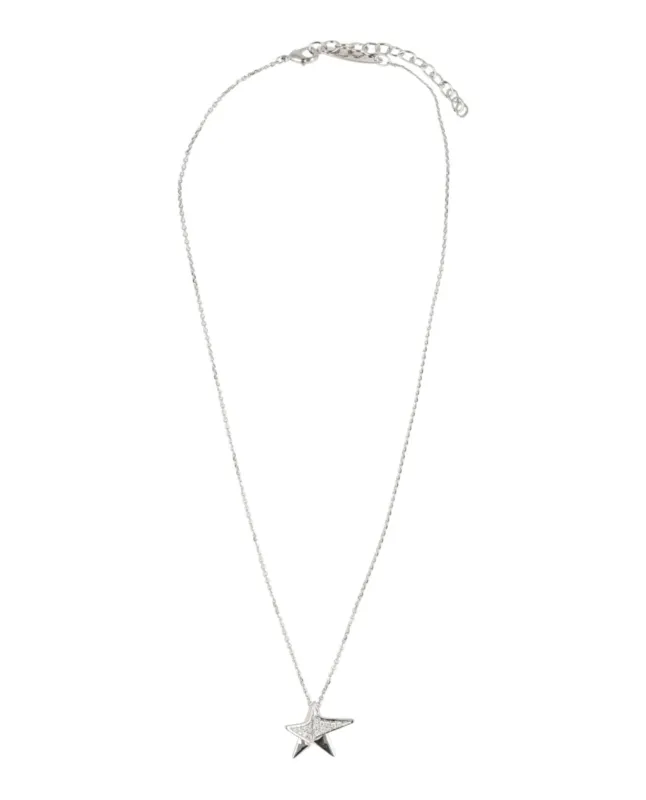 Ferragamo Crystal Embellished Star Necklace made by Salvatore Ferragamo