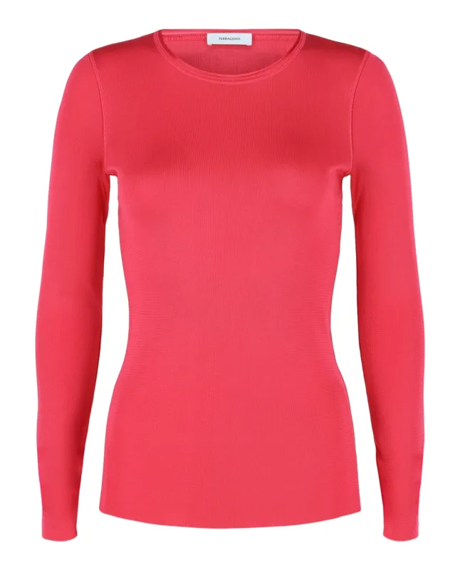 Ferragamo Long Sleeve Top made by Salvatore Ferragamo