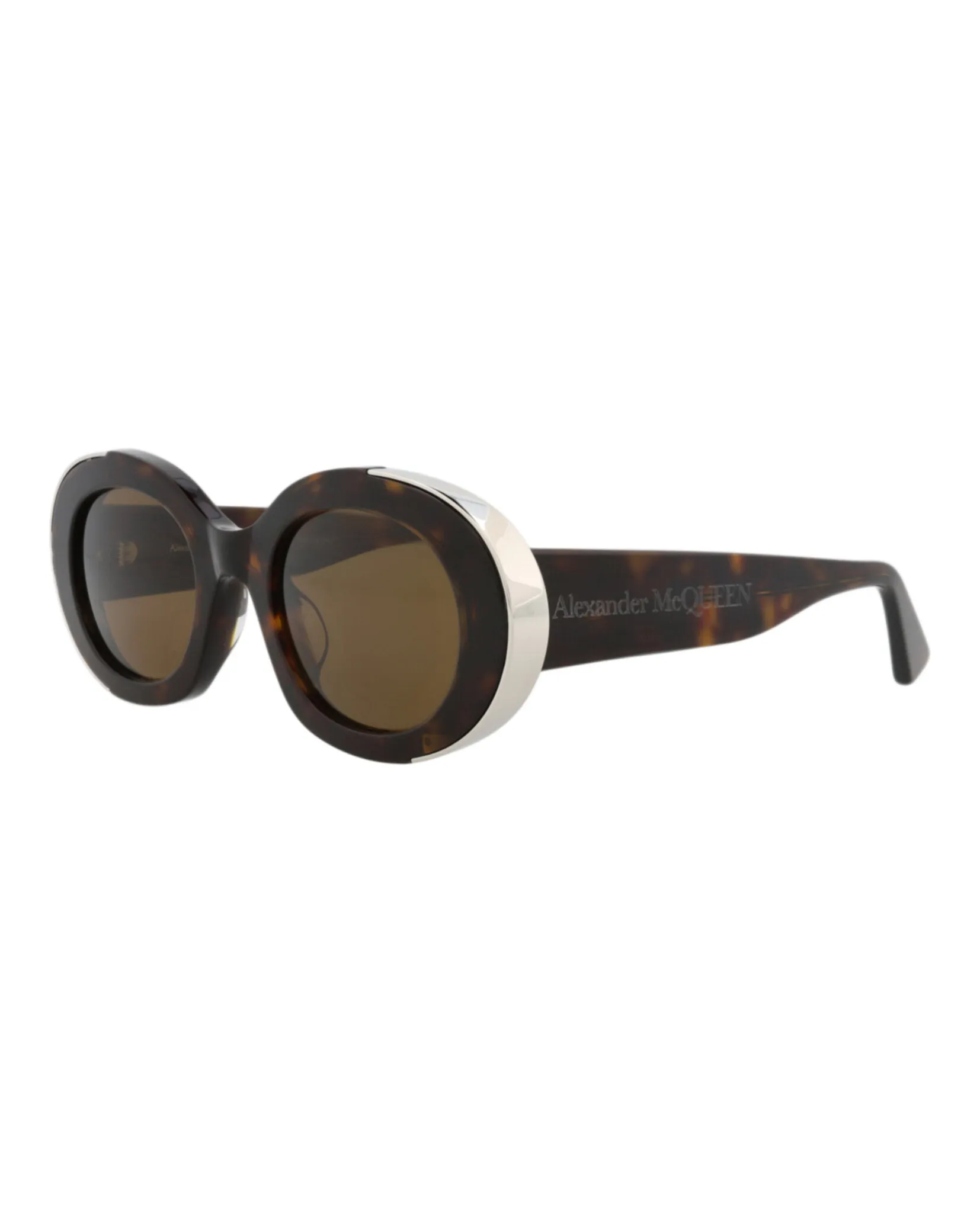 Alexander McQueen Round-Frame Recycled Acetate Sunglasses sold by Zulily product image thumbnail 2