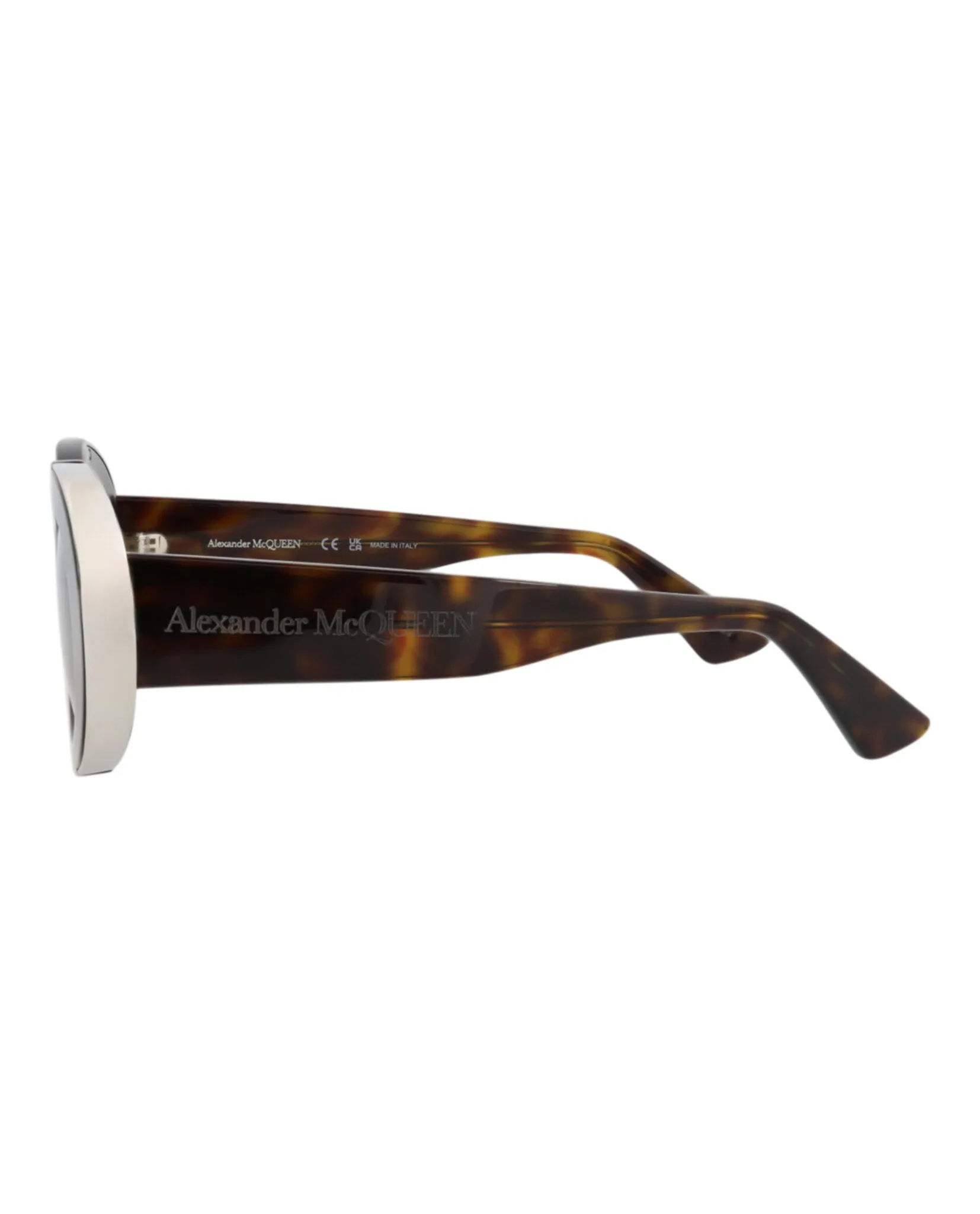 Alexander McQueen Round-Frame Recycled Acetate Sunglasses sold by Zulily product image thumbnail 3