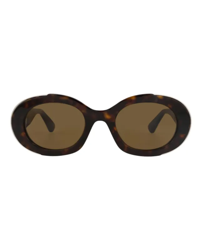 Alexander McQueen Round-Frame Recycled Acetate Sunglasses made by Alexander McQueen