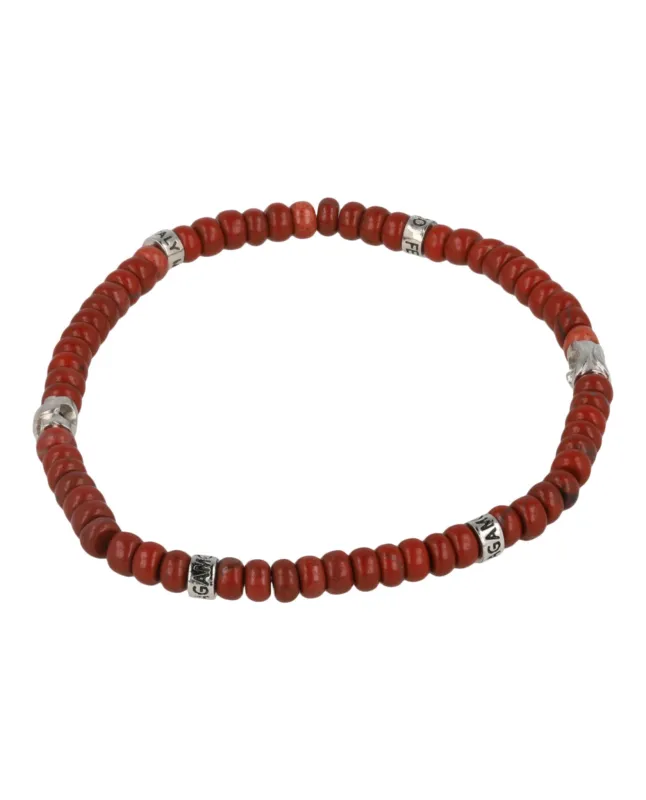 Ferragamo Hawk Eye Beadstone Bracelet made by Salvatore Ferragamo